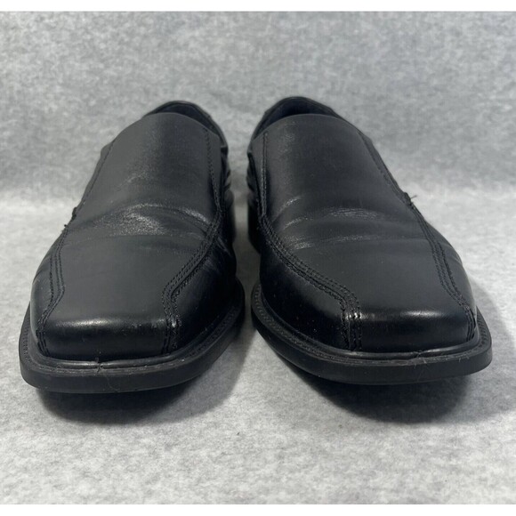 Ecco New Jersey Loafers Mens Size 7/7.5 Slip On Dress Shoes Black Leather 41 EU - Picture 3 of 16